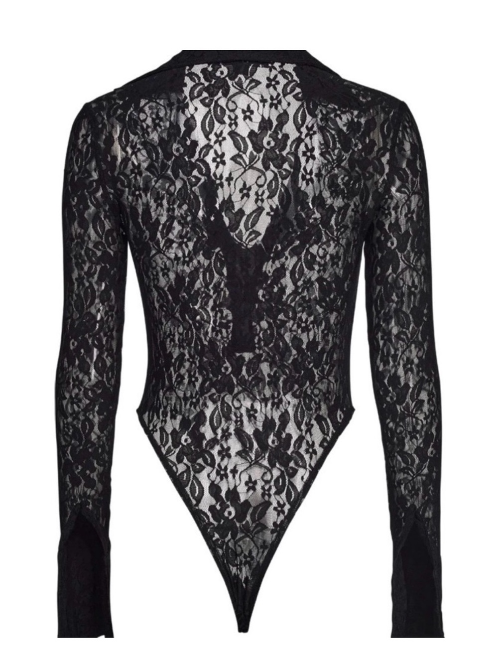 I.AM.GIA Kyleah Black Lace Bodysuit XXS